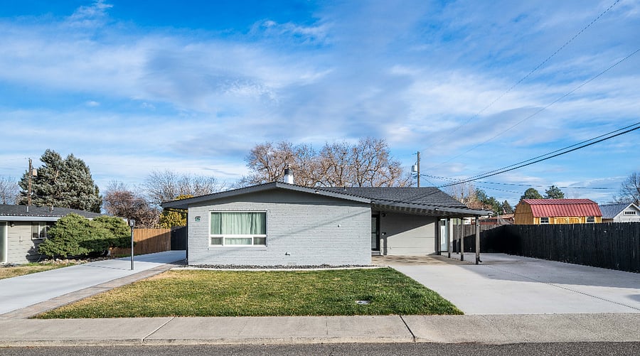 Whole home Exterior, Unit A on left unit B on right. No shared access, both private units.
