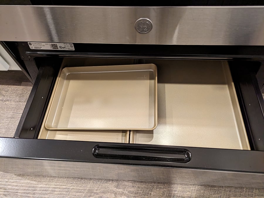 Baking sheets.