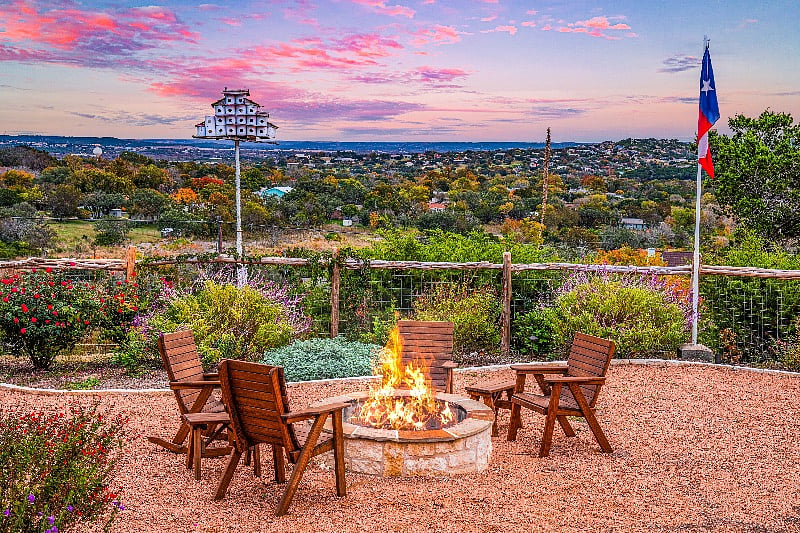 Build a fire and enjoy living close to work. One minute to Peterson Hospital