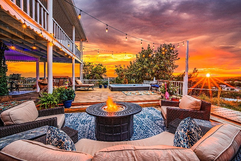 Want to relax and enjoy a sunset? This is the best spot in Kerrville