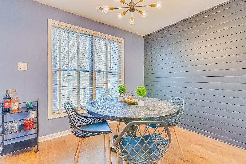 COMFORTABLE seating options, and a Bar Cart with some surprises for you!