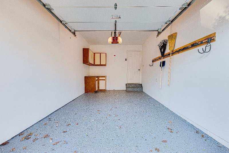 1 car attached garage