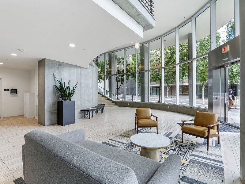 Secured Lobby Entrance
