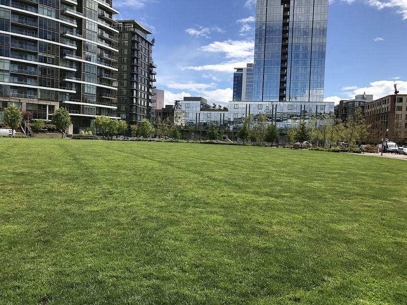 The Fields Park (1 min walk)