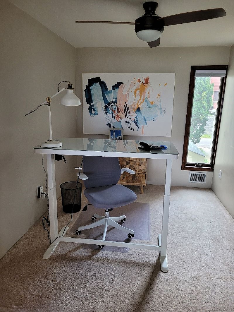 Office on second floor.