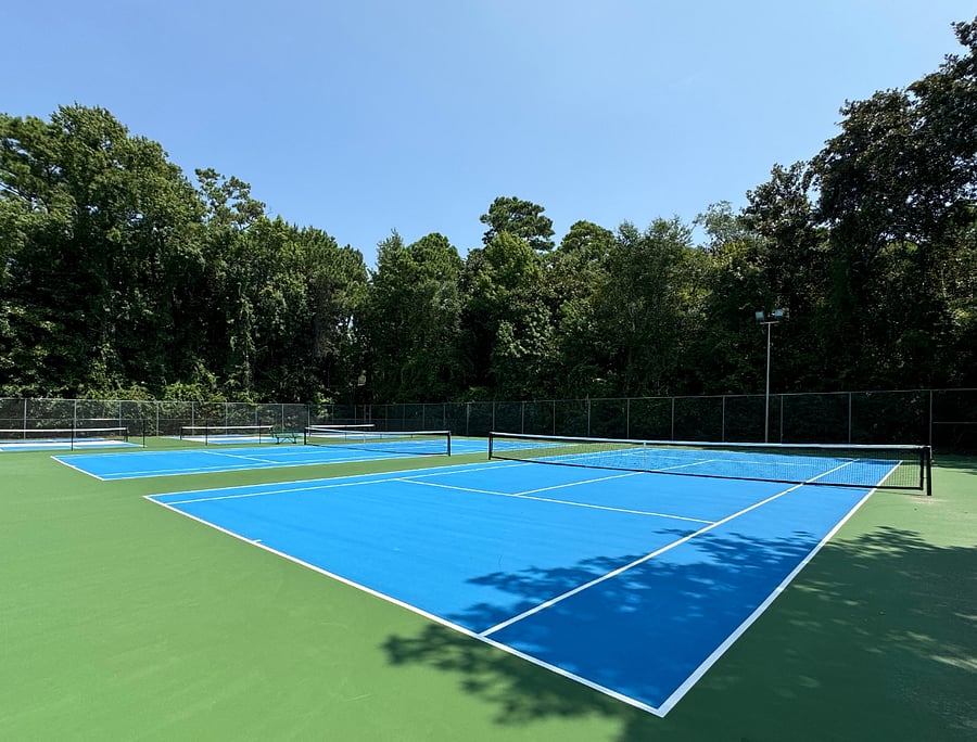 Tennis courts