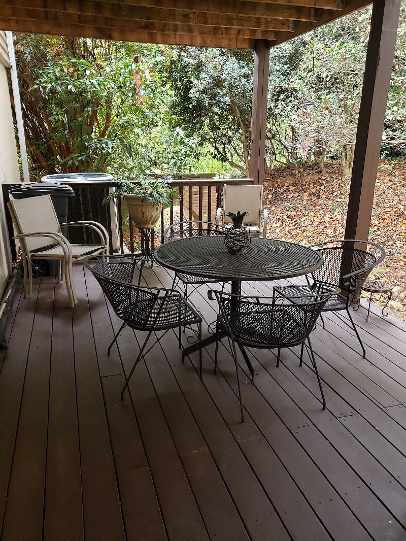 Private deck