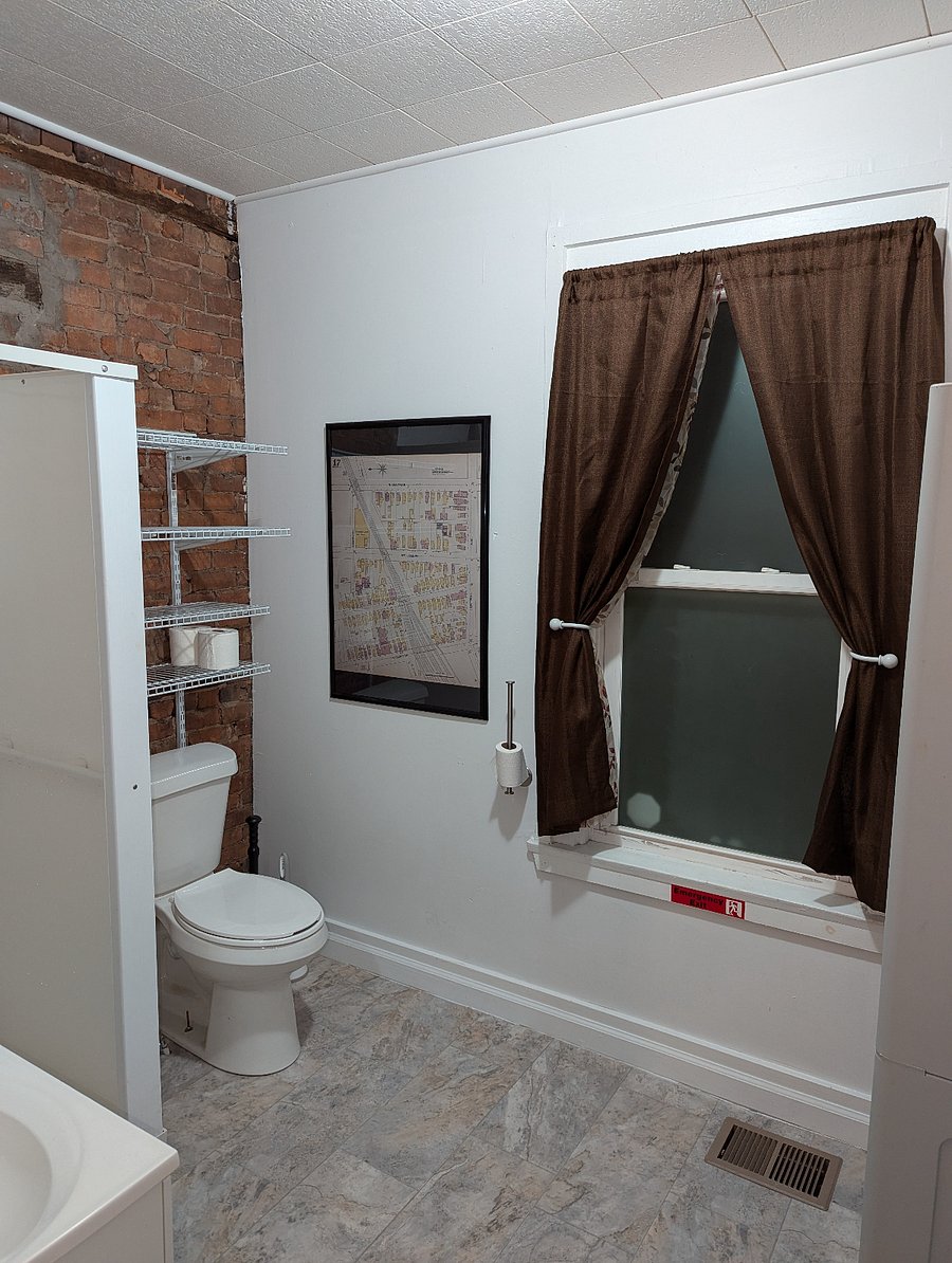 Bathroom with storage