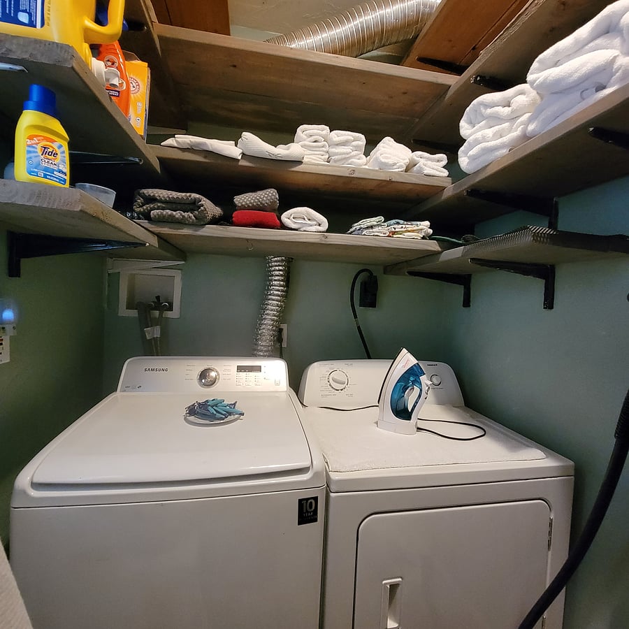 Laundry room, is right off of the bathroom.