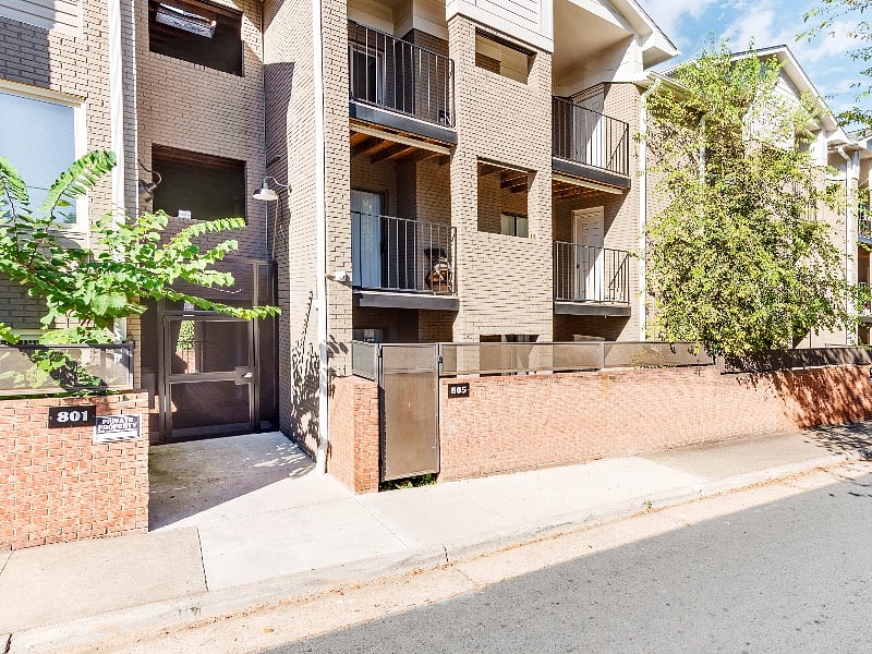 Condo is located on this street level or 1 flight of stairs up from the parking lot