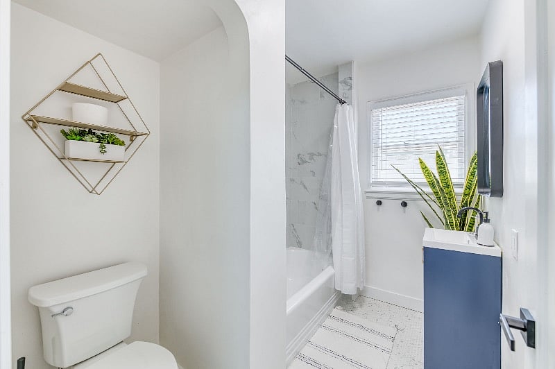 Brand new completely renovated bathroom