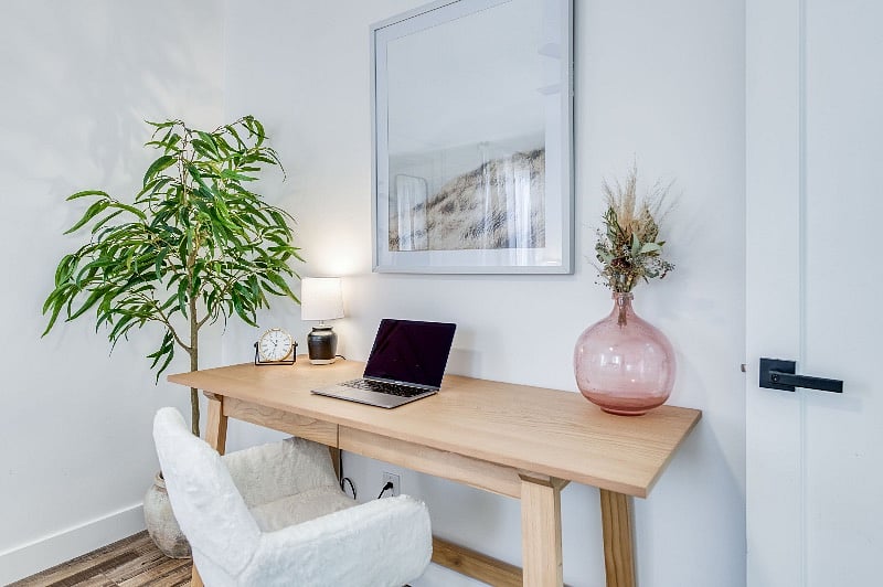 Comfortable chair for your enjoyment! (Laptop/computer not included)