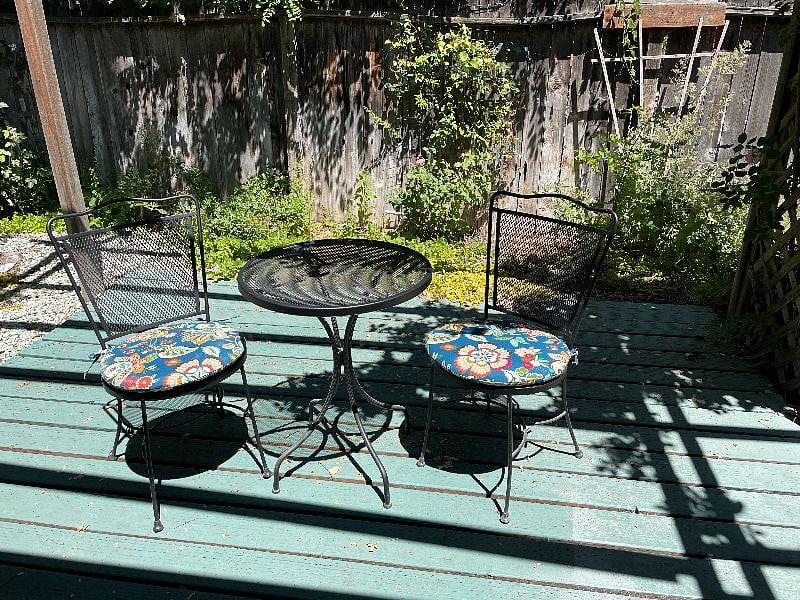 Garden patio