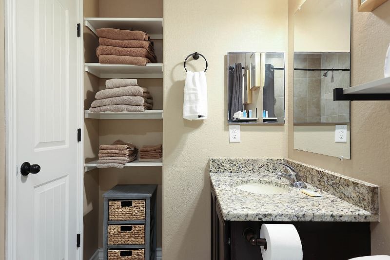 No shortage of linens make for a stress free long-stay.