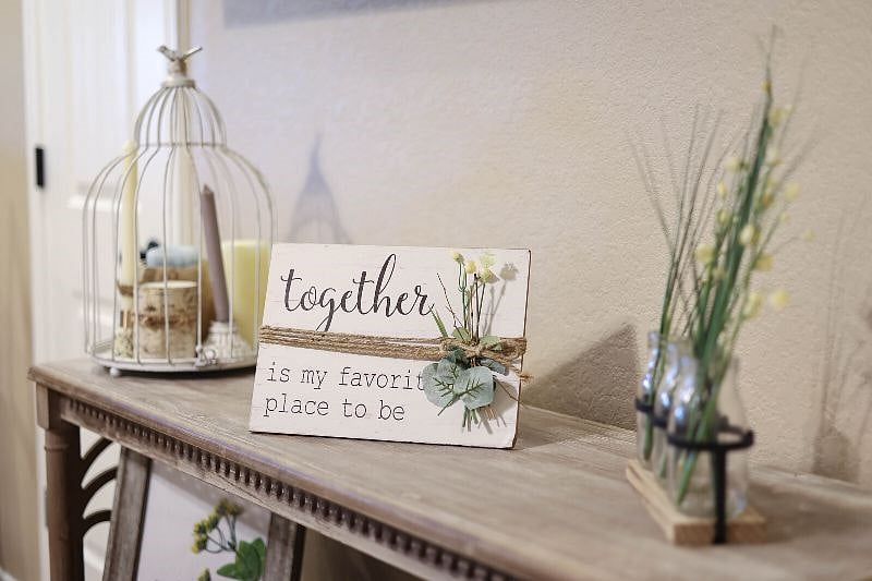 Little touches make this house feel like a "home."