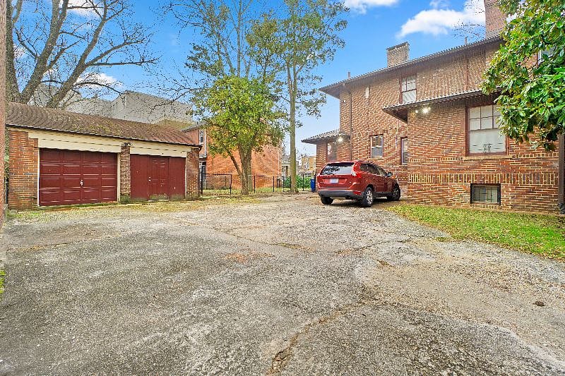 On-site parking spaces