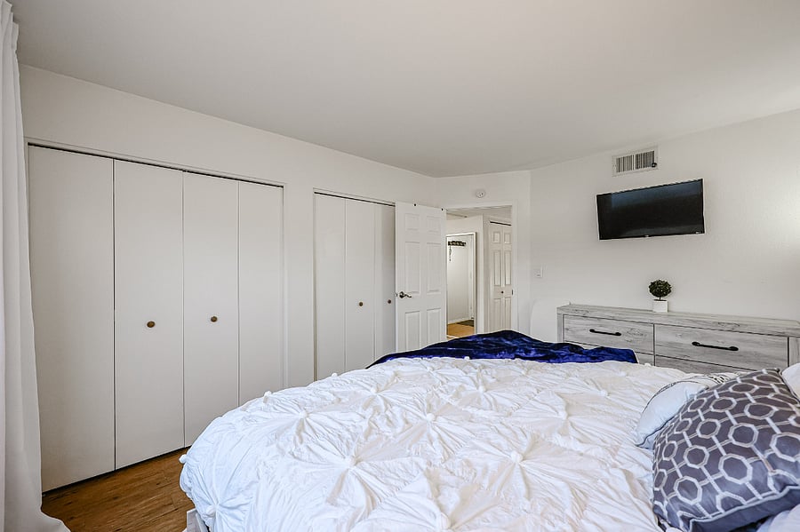 Ample closet