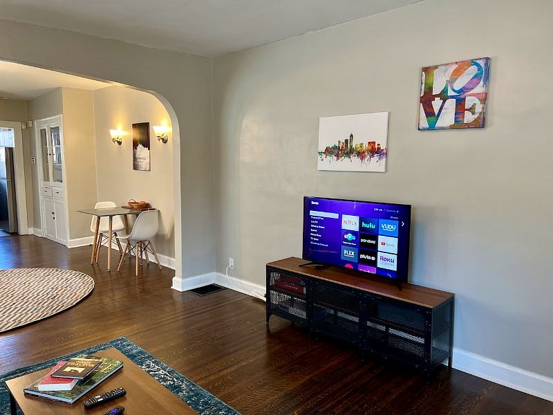 Not pictured: new 55" FireTV
