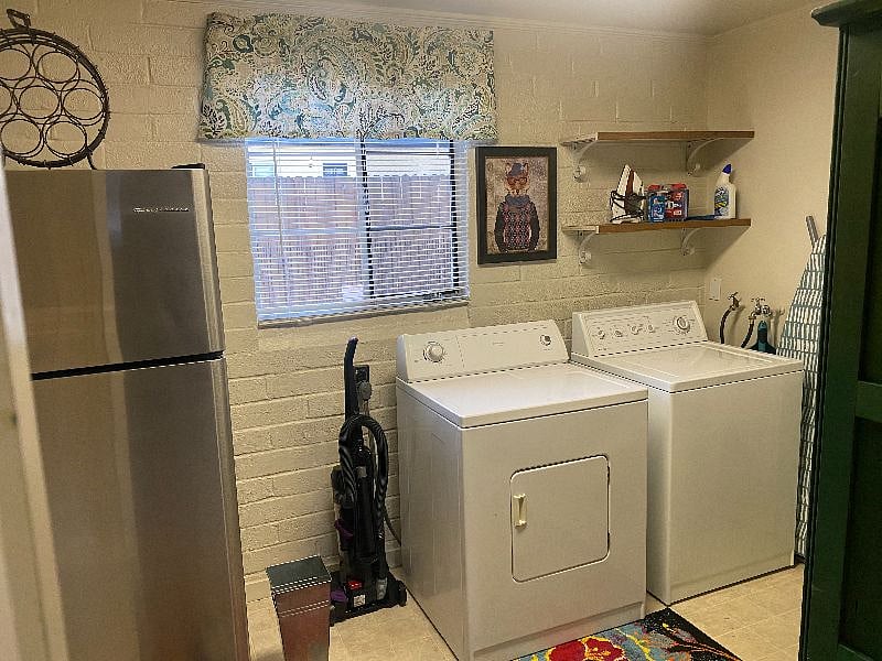 Full size washer and dryer