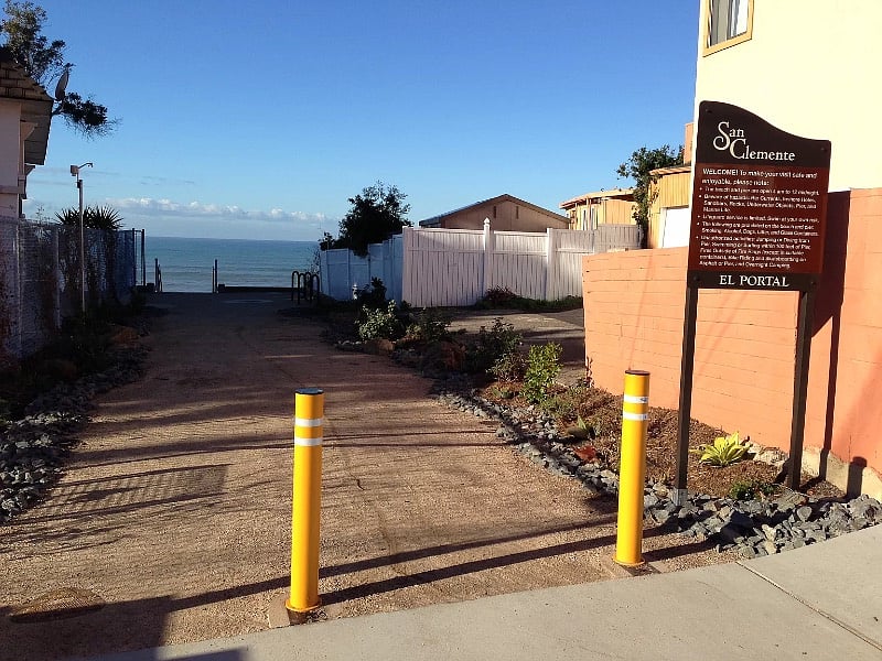 Beach access, steps away.