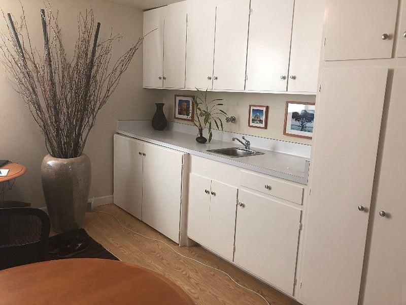 Washer and dryer here as well as extended storage.
