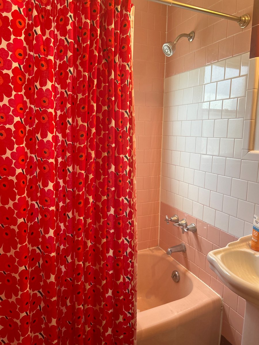 Full bath with tub and shower