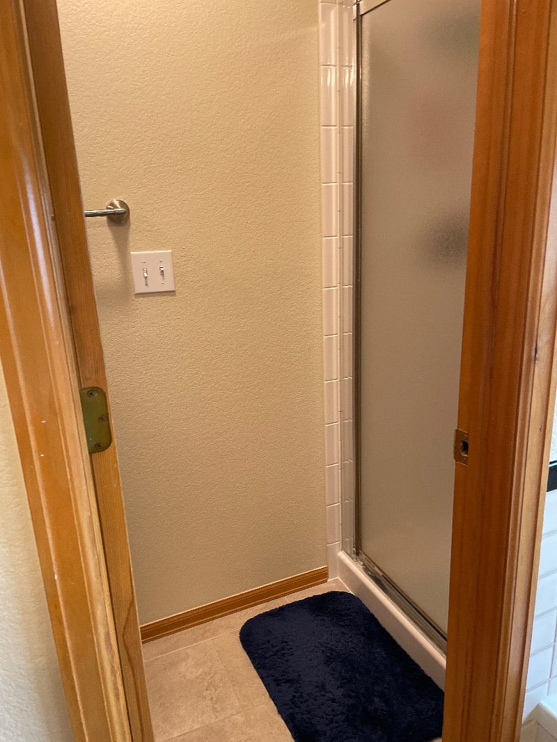 Shower in Master Bathroom