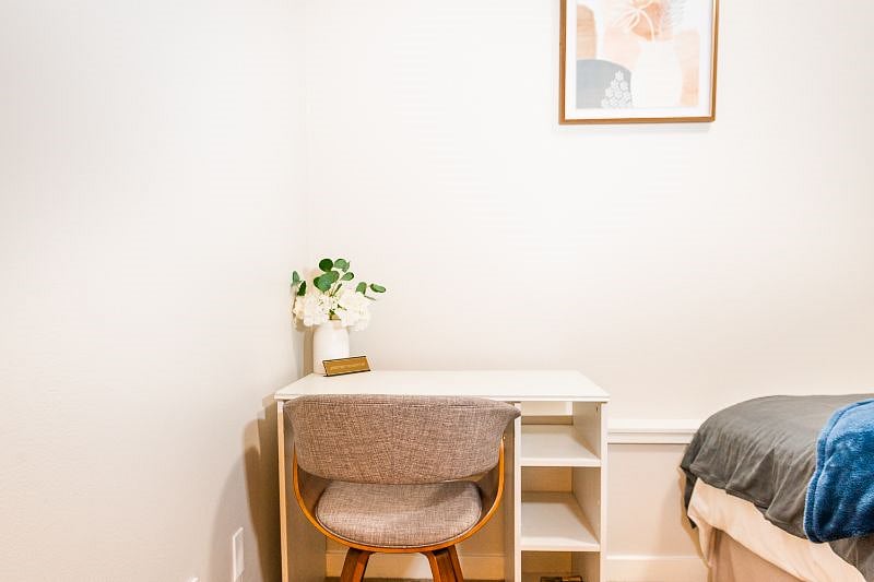 Your own desk in the bedroom