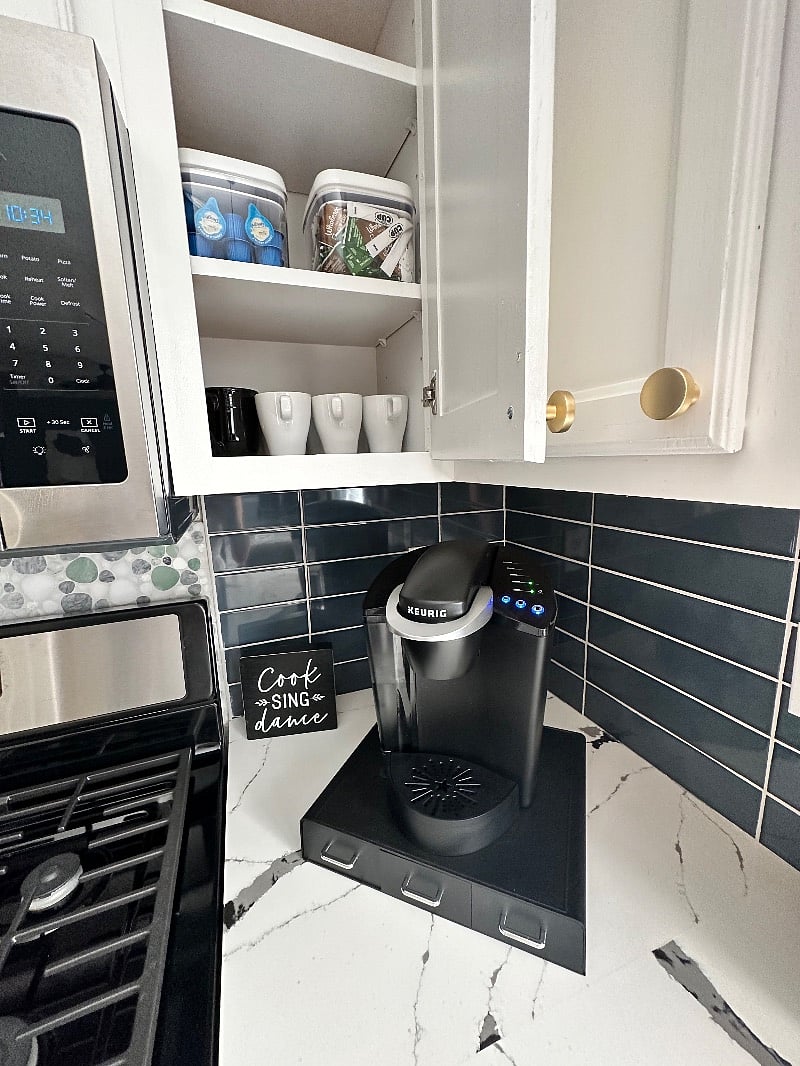 Coffee set up