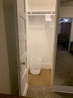 Bedroom closet.