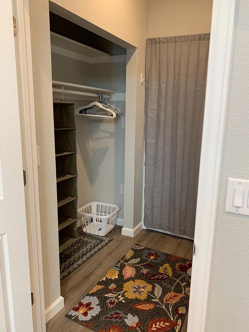 Large walk in closet