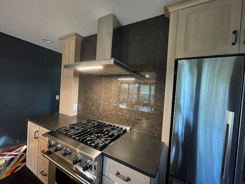 All new kitchen.