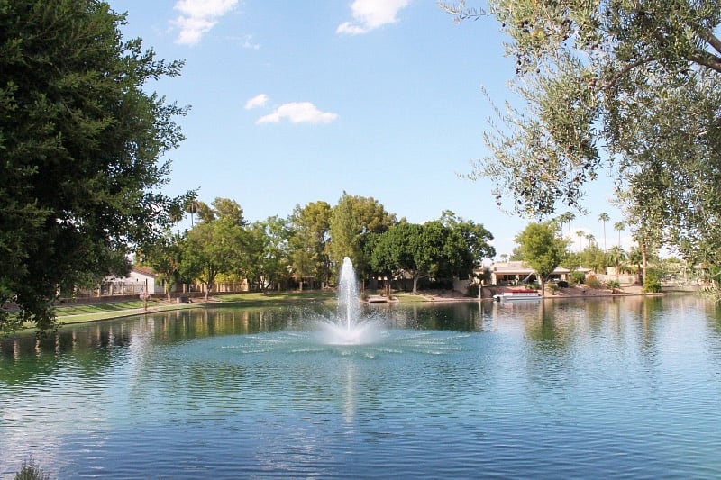 Pretty fountains!