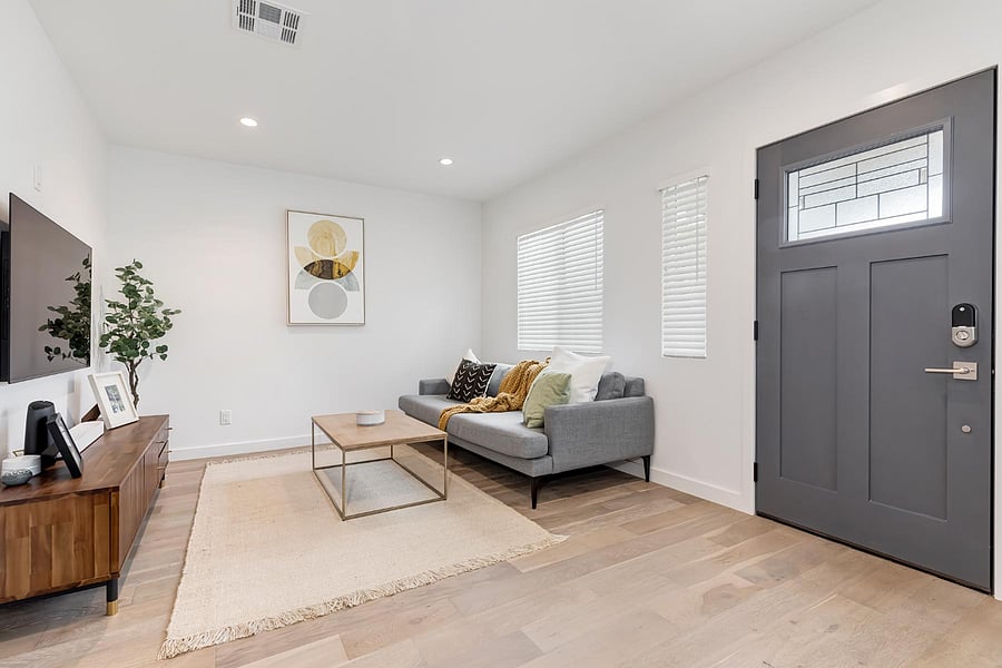 Front Door/Living Room
