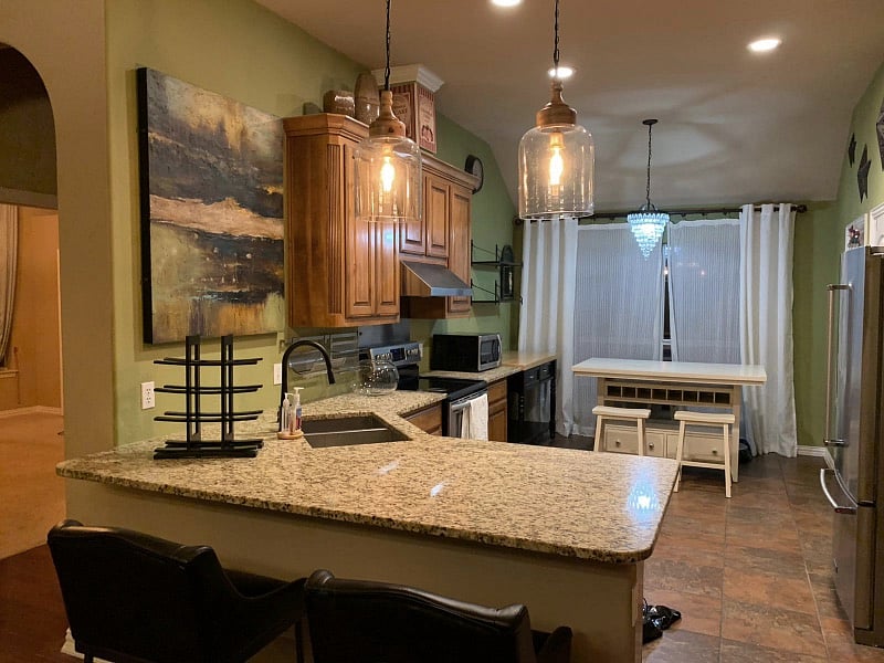 Kitchen Bar Area