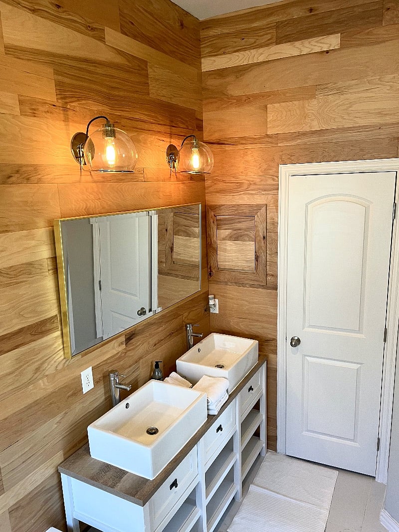 Master Bathroom with Tub, Standing Shower & Double Vanity