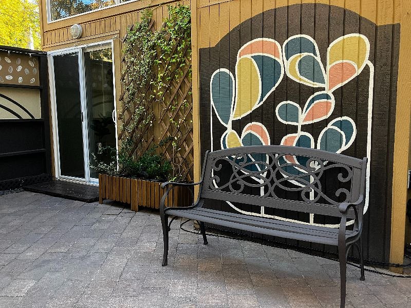 Sit, relax, and enjoy the sounds of nature