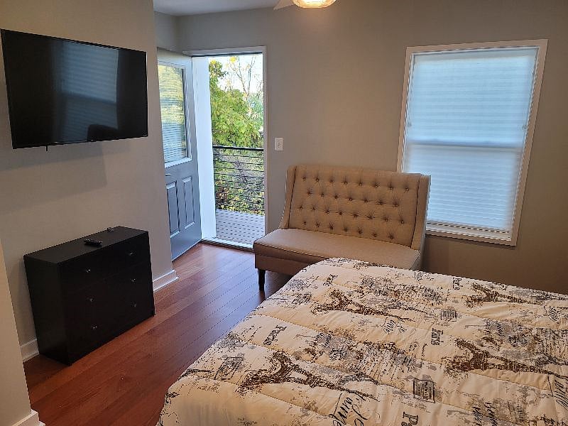 Bedroom 1 w/Balcony Door PH 6