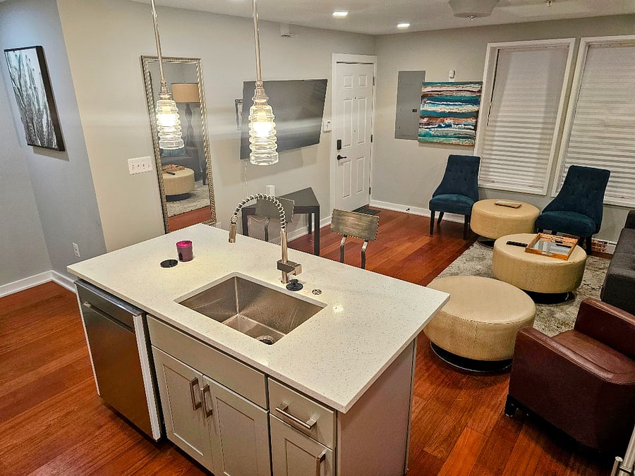 Kitchen - Living Room Unit 1