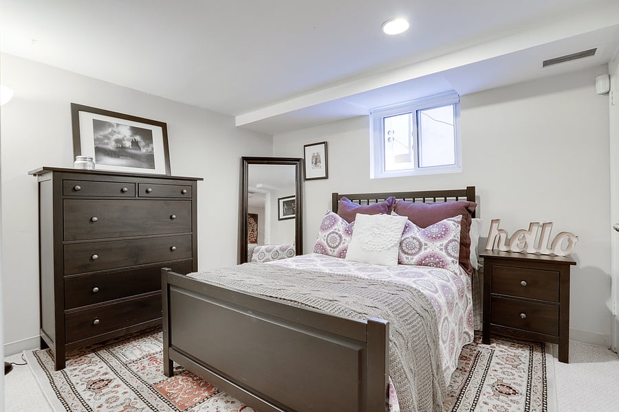 Queen bedroom. Photos to be updated soon with new flooring!
