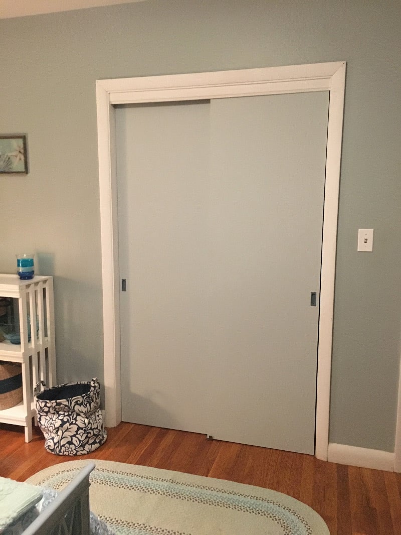 Back bedroom, large closet