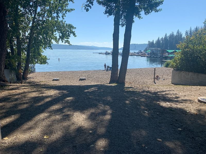 Sanders Beach, just a few blocks away