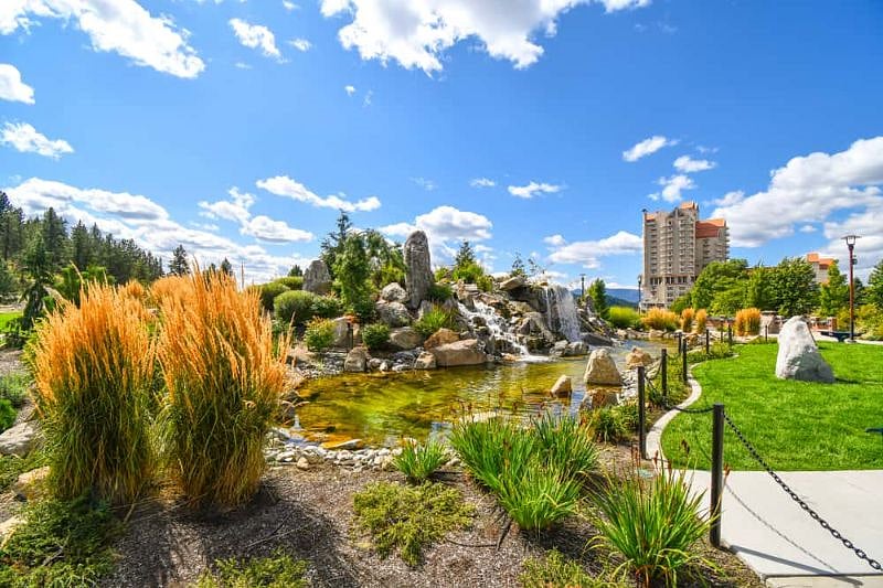 McEuen Park, just 3 blocks away