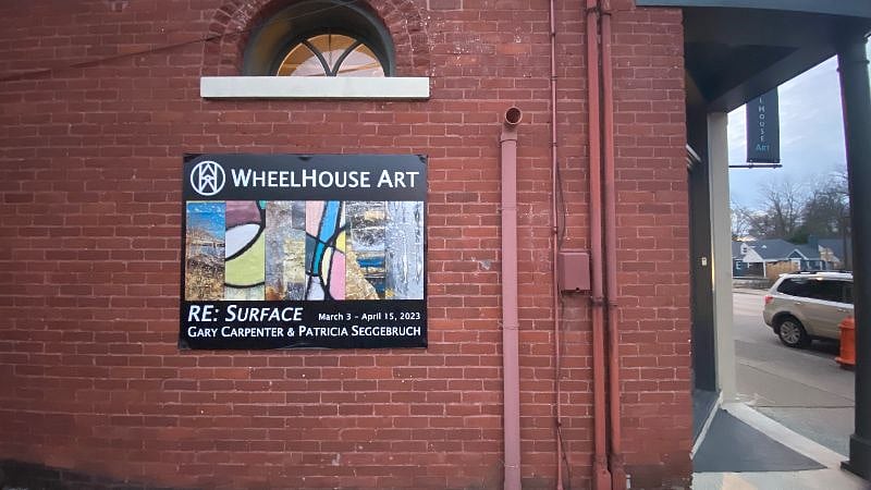 Wheelhouse Art Gallery 1 block away