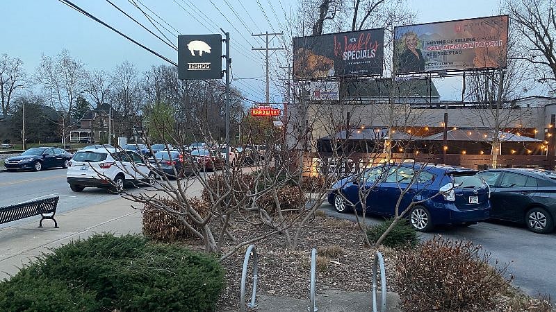 Red Hog Restaurant within walking distance