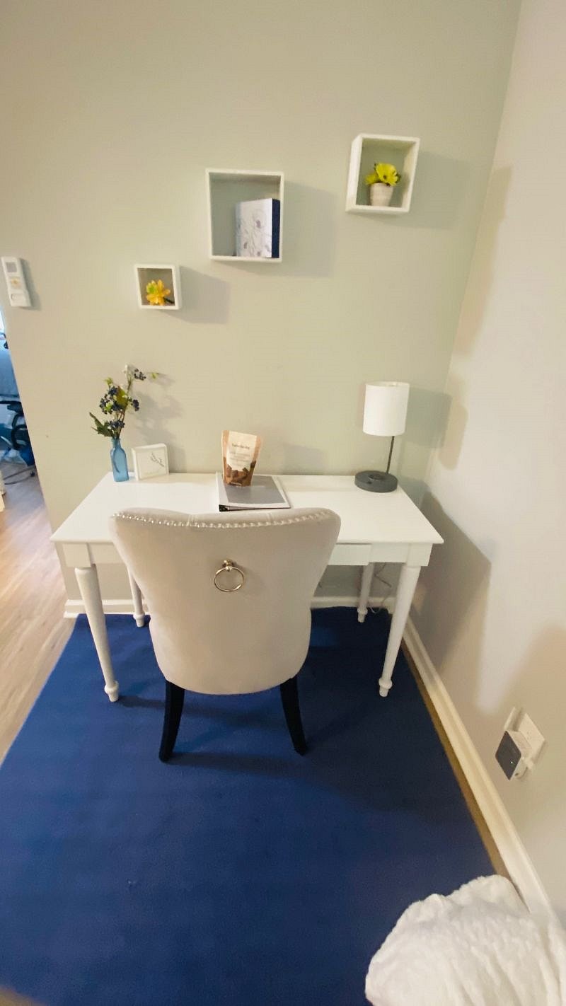 Work, study desk area