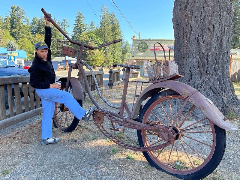 John contemplating a ride across the country (again)