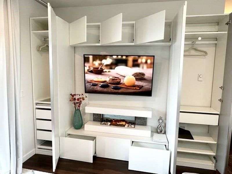 Every inch thoughtfully designed storage-rich and impeccably organized