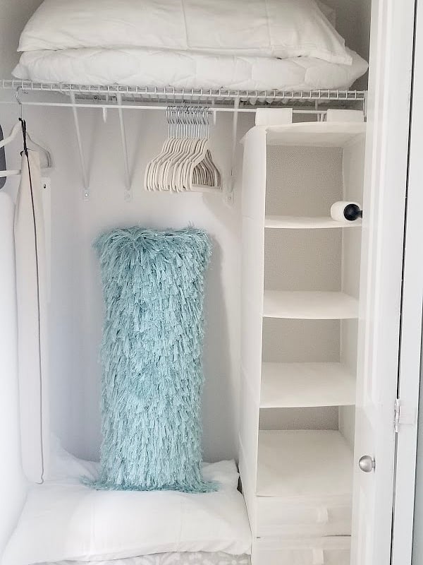 Two closets in the primary suite for excellent storage and organization