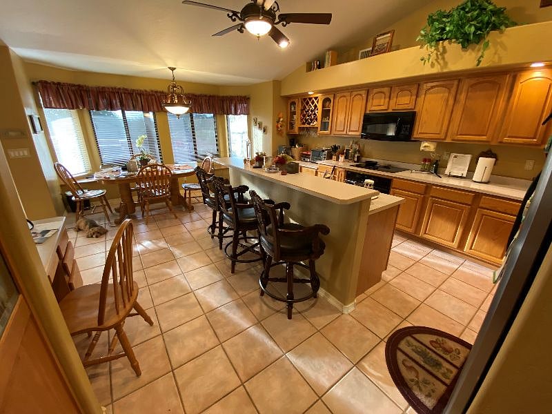 View of the kitchen from the hallway